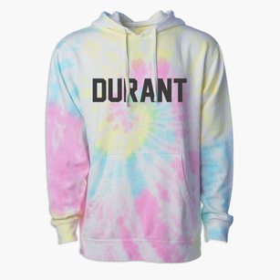 Durant Oklahoma Classic Block Premium Tie-Dye Hoodie