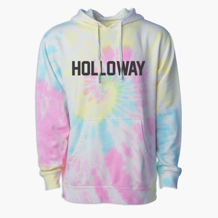 Holloway Ohio Classic Block Premium Tie-Dye Hoodie