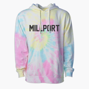 Millport New York Classic Block Premium Tie-Dye Hoodie