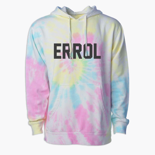 Errol New Hampshire Classic Block Premium Tie-Dye Hoodie