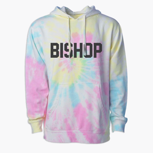 Bishop Georgia Classic Block Premium Tie-Dye Hoodie