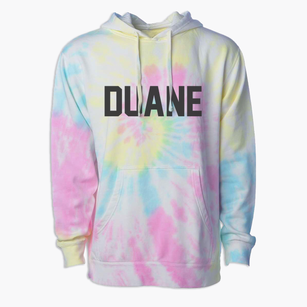 Duane New York Classic Block Premium Tie-Dye Hoodie