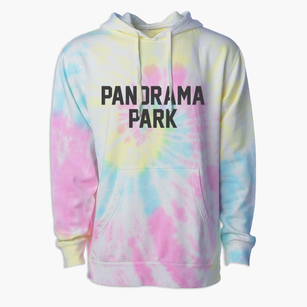 Panorama Park Iowa Classic Block Premium Tie-Dye Hoodie