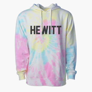 Hewitt Texas Classic Block Premium Tie-Dye Hoodie
