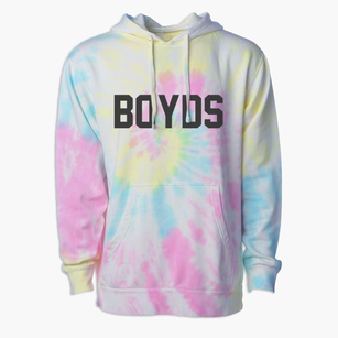 Boyds Washington Classic Block Premium Tie-Dye Hoodie