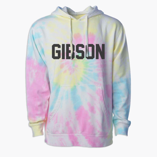 Gibson Iowa Classic Block Premium Tie-Dye Hoodie