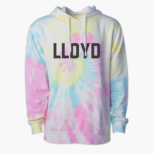 Lloyd New York Classic Block Premium Tie-Dye Hoodie