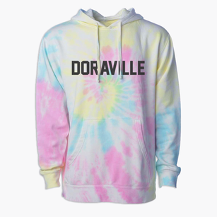 Doraville Georgia Classic Block Premium Tie-Dye Hoodie