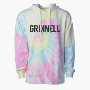 Grinnell Iowa Classic Block Premium Tie-Dye Hoodie