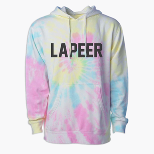 Lapeer Michigan Classic Block Premium Tie-Dye Hoodie