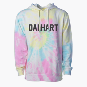 Dalhart Texas Classic Block Premium Tie-Dye Hoodie