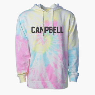 Campbell Ohio Classic Block Premium Tie-Dye Hoodie
