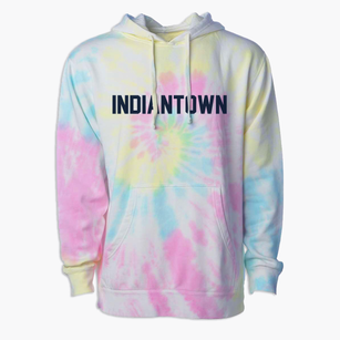 Indiantown Florida Classic Block Premium Tie-Dye Hoodie