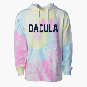Dacula Georgia Classic Block Premium Tie-Dye Hoodie