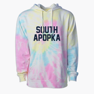 South Apopka Florida Classic Block Premium Tie-Dye Hoodie