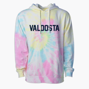 Valdosta Georgia Classic Block Premium Tie-Dye Hoodie