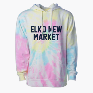 Elko New Market Minnesota Classic Block Premium Tie-Dye Hoodie