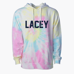 Lacey Washington Classic Block Premium Tie-Dye Hoodie