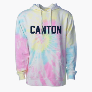 Canton Texas Classic Block Premium Tie-Dye Hoodie