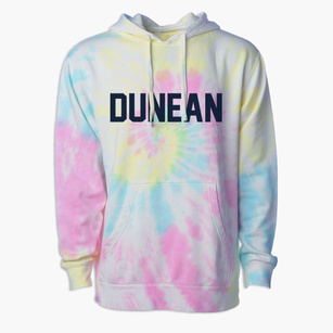Dunean South Carolina Classic Block Premium Tie-Dye Hoodie