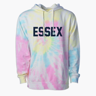 Essex Massachusetts Classic Block Premium Tie-Dye Hoodie