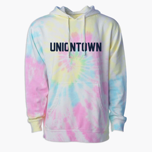 Uniontown Ohio Classic Block Premium Tie-Dye Hoodie