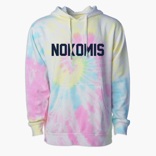 Nokomis Florida Classic Block Premium Tie-Dye Hoodie