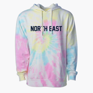 North East New York Classic Block Premium Tie-Dye Hoodie