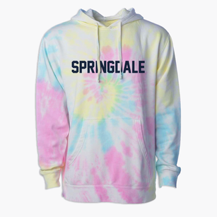 Springdale Maryland Classic Block Premium Tie-Dye Hoodie