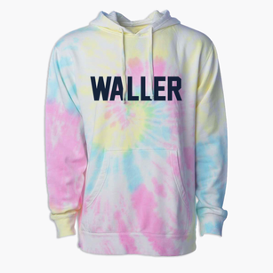 Waller Texas Classic Block Premium Tie-Dye Hoodie