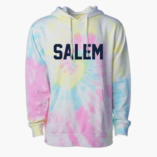 Salem New York Classic Block Premium Tie-Dye Hoodie
