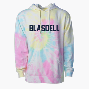Blasdell New York Classic Block Premium Tie-Dye Hoodie