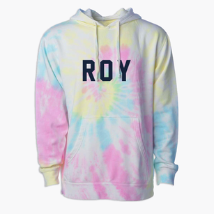 Roy Utah Classic Block Premium Tie-Dye Hoodie