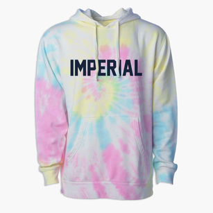 Imperial Pennsylvania Classic Block Premium Tie-Dye Hoodie