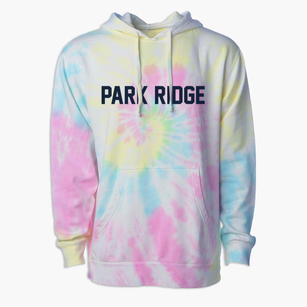 Park Ridge Illinois Classic Block Premium Tie-Dye Hoodie