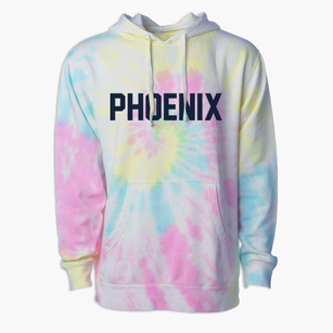 Phoenix New York Classic Block Premium Tie-Dye Hoodie