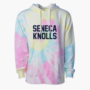 Seneca Knolls New York Classic Block Premium Tie-Dye Hoodie