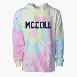 Mccoll South Carolina Classic Block Premium Tie-Dye Hoodie