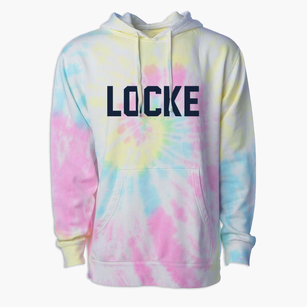 Locke New York Classic Block Premium Tie-Dye Hoodie