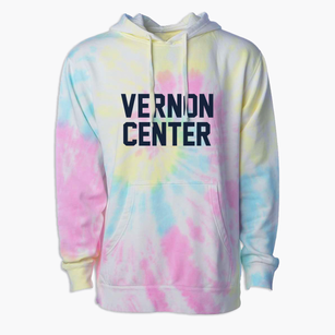 Vernon Center New Jersey Classic Block Premium Tie-Dye Hoodie