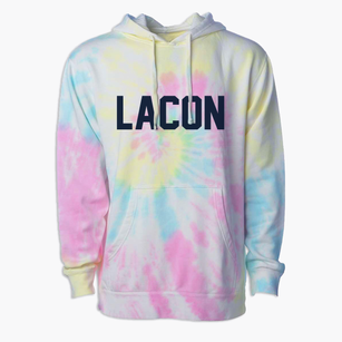 Lacon Illinois Classic Block Premium Tie-Dye Hoodie