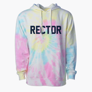 Rector Arkansas Classic Block Premium Tie-Dye Hoodie