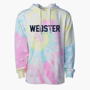 Webster South Dakota Classic Block Premium Tie-Dye Hoodie