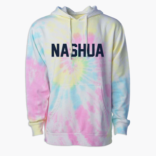 Nashua Iowa Classic Block Premium Tie-Dye Hoodie