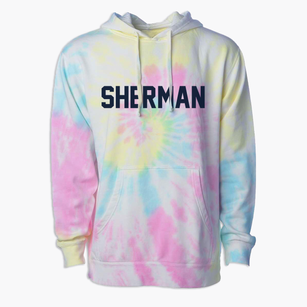 Sherman New York Classic Block Premium Tie-Dye Hoodie