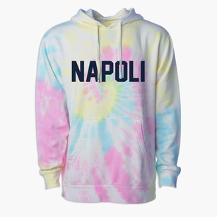 Napoli New York Classic Block Premium Tie-Dye Hoodie