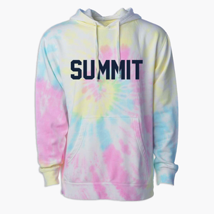 Summit New York Classic Block Premium Tie-Dye Hoodie