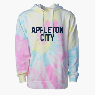 Appleton City Missouri Classic Block Premium Tie-Dye Hoodie