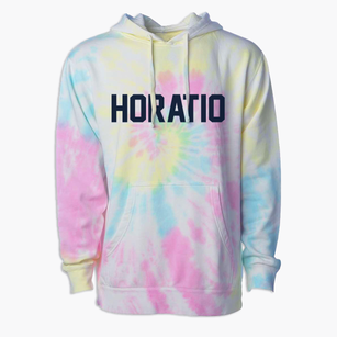 Horatio Arkansas Classic Block Premium Tie-Dye Hoodie