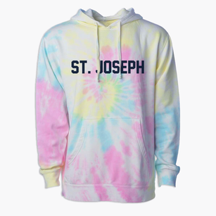 St. Joseph Louisiana Classic Block Premium Tie-Dye Hoodie